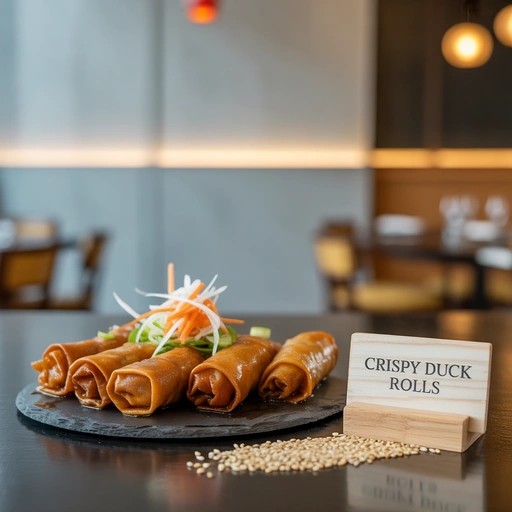 脆皮鸭春卷