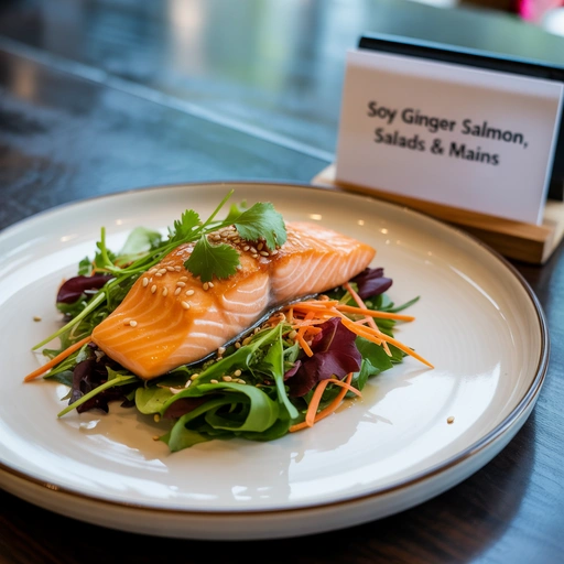 豉汁姜味三文鱼